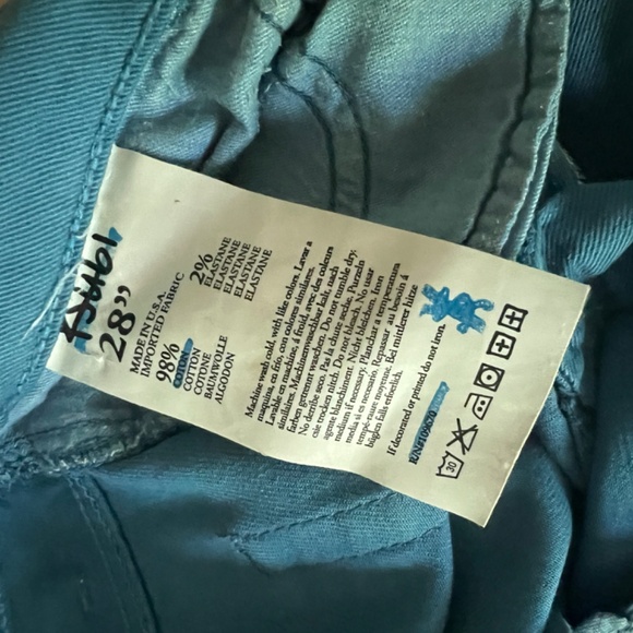 Ksubi Skinny Jeans - Teal Blue size 28 (fits like 27) - Picture 5 of 5